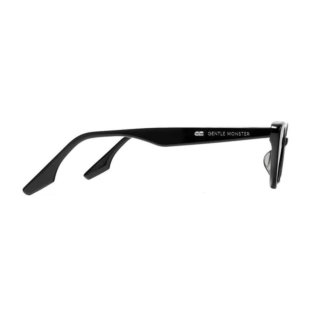 Gentle Monster Side Logo Cat Eye Sunglasses Unisex Sunglasses Black CRELLA-01