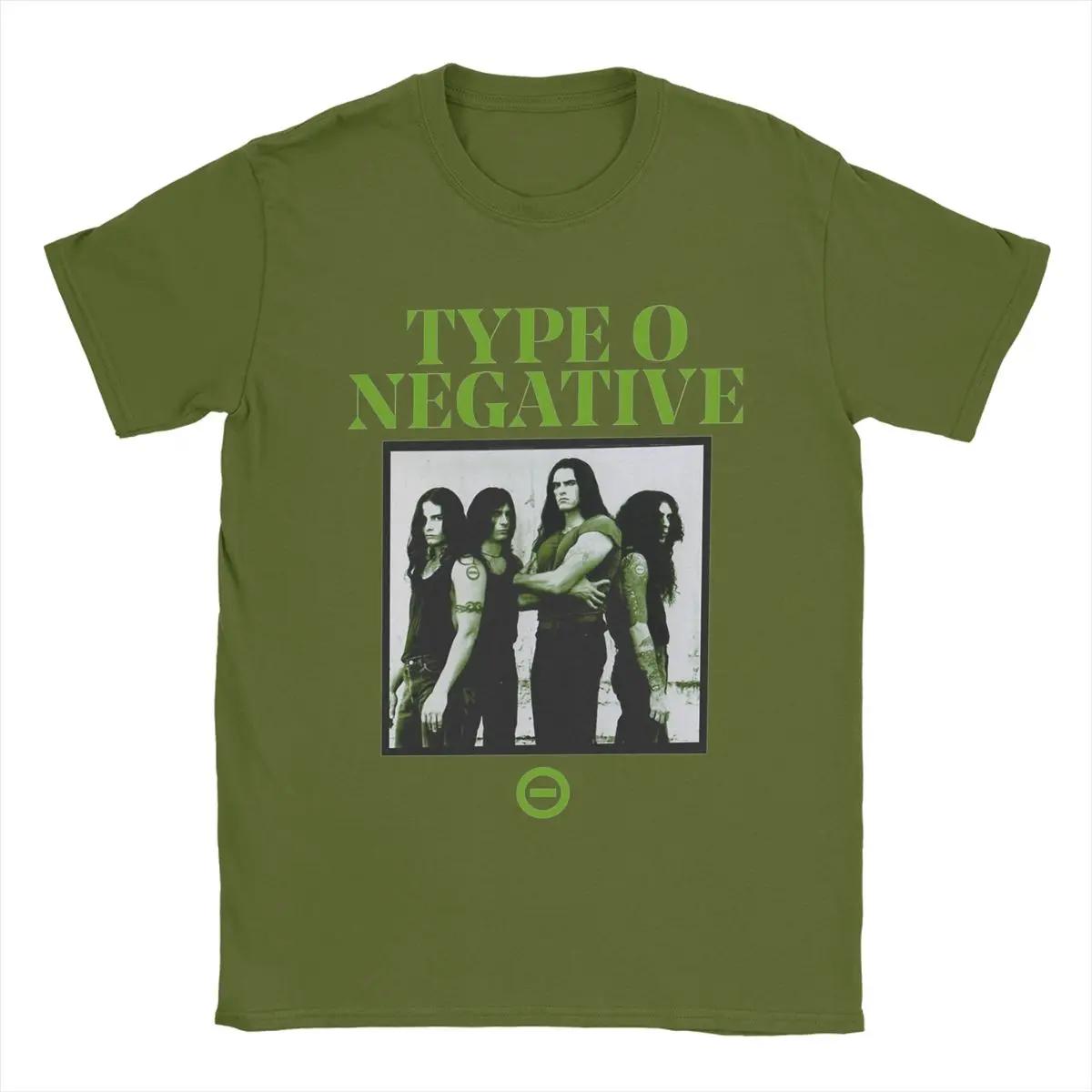 

Мужская футболка Type O Negative Funny Cotton Tees с коротким рукавом и круглым вырезом, летние топы 3XL