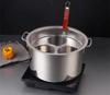 stainless steel large capital soup pot cooking noodle pot bucket Food drawer dumpling cooker tray steamed steamer pot friteuses