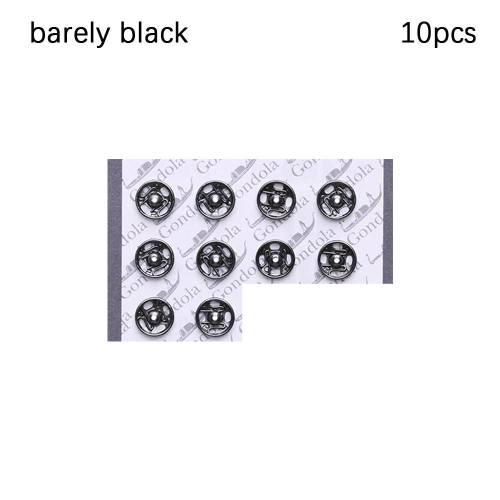 10/24Pcs 5mm Mini Button DIY Doll Clothes Metal Invisible Snap Buckle Doll Clothing Sewing Home Accessories Gifts