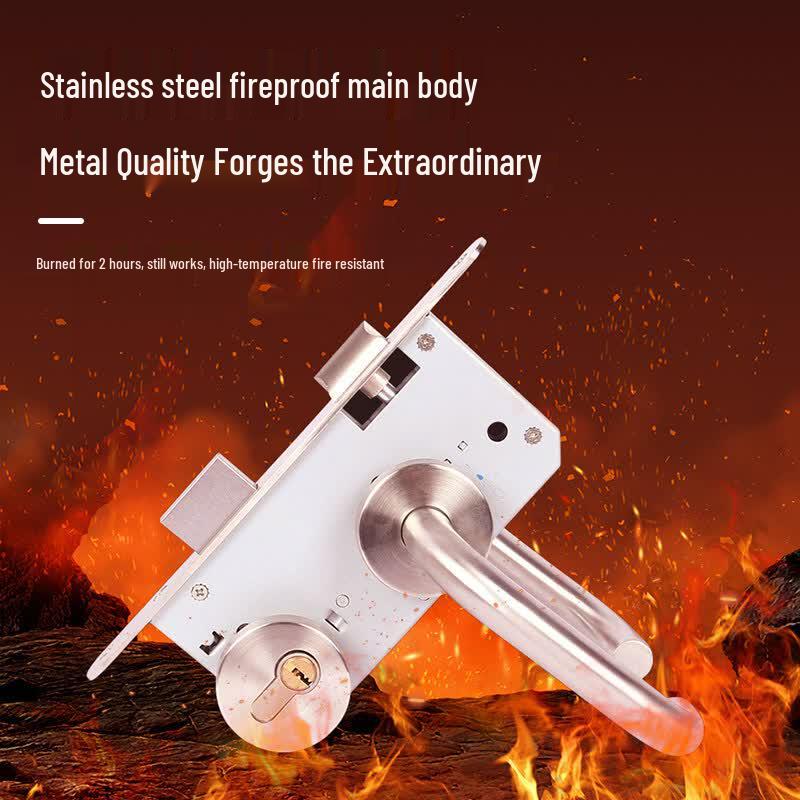 SK055F 304 Stainless Steel European Fire Door Lock