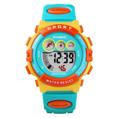 Dětské hodinky Sportovní Digitální Vodotěsné LED hodinky Budík pro Kluky Dívky Děti