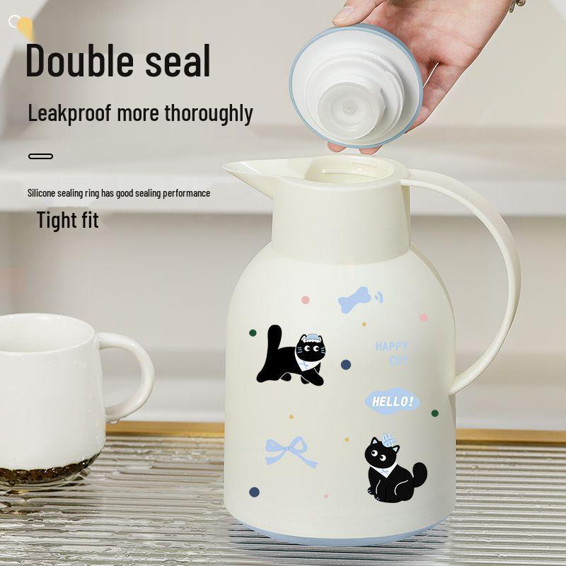 72-Hour Insulated Water Bottle: Large Capacity Thermos for Students & Home 1000ml