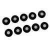 10 Pcs. Black Sponge Wheels Wheel Spare Part For RC ,