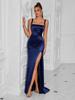 Women's High-End Spaghetti Strap Slimming Evening Dress