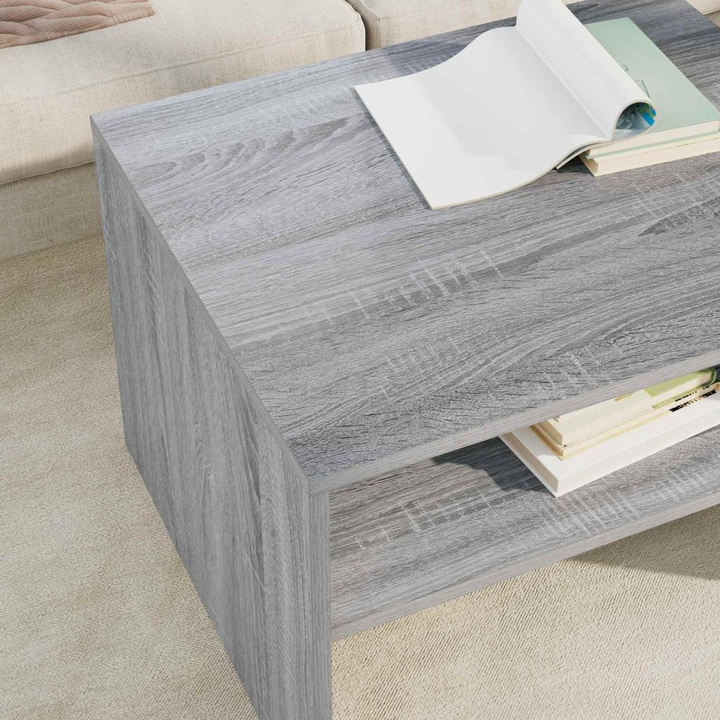 Coffee Table Grey Sonoma 60 x 50 x 40 cm Particleboard