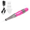 Semi Permanent Microblading Machine Pen Eyebrow Lip Tattoo Machine Needle Cap Set  (Rose Red )