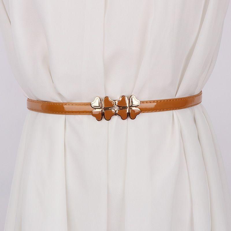 

Регулируемый Модный Пояс на Талию Для Женщин со Стильными Подвесками-Бабочками Идеален для Украшения Платья Camel Clover