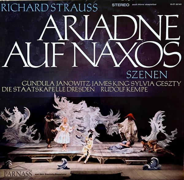 

LP Record RICHARD STRAUSS GUNDULA JANOWITZ Ariadne Auf Naxos 92141 Parnass Germany Classical Used