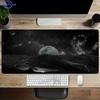 Moon Landscape Mouse Pad Computer Accessories Office Game Table Mats Rubber Antislip Gaming Keyboard Mousepads Desk Pads 40x90