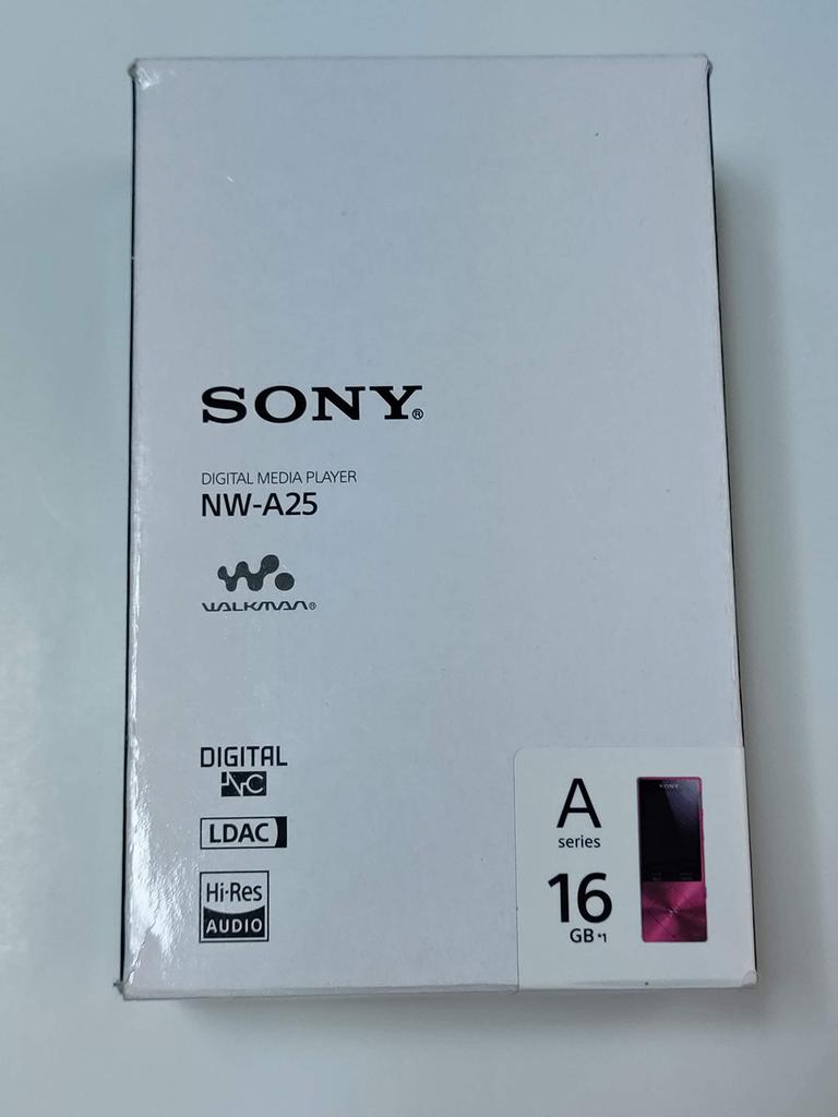 Sony Walkman A20 Series 16GB Zdroj zvuku s vysokým rozlišením Kompatibilní 2015 Model Bordeaux Pink PM NW-A25