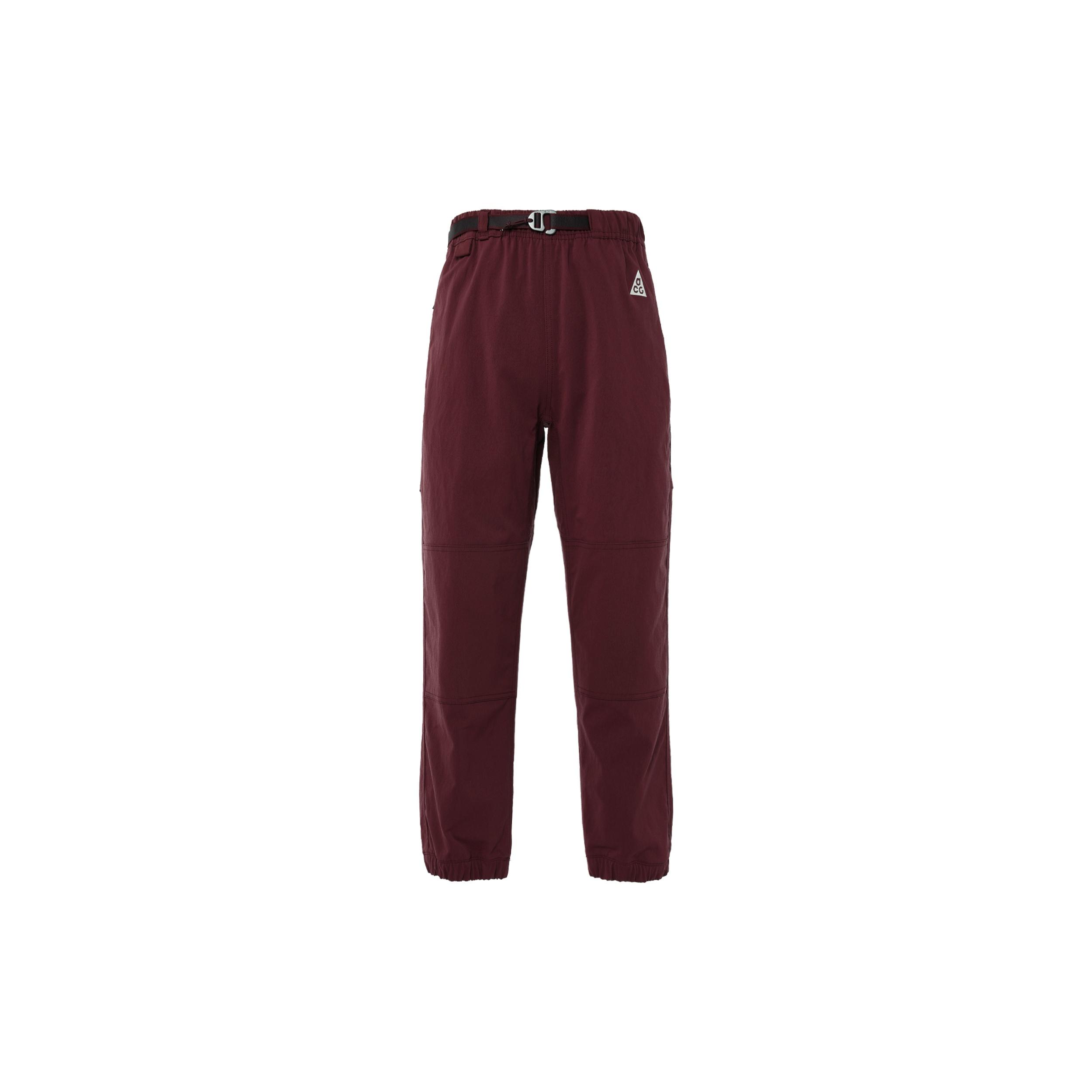 Nike ACG Series Solid Color Logo Jogger Burgundy Men s CV0661-681 S