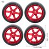 High Performances Remote Control Drift Car Tires 1/18 Wheel Tyre with Metal Hubs For Racing Experience Improvement