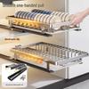 Hanyou Double-Layer Drawer Dish Rack