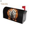Mailbox Cover Halloween Themed Magnetic Mailbox Wrap Colorful Gothic Mailbox Sleeve for Garden Yard Home Outdoor Decor