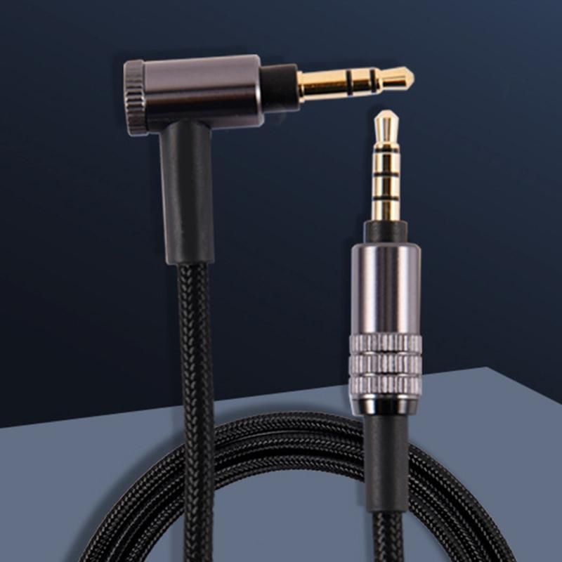 Universal Gaming Headset Braided Cable Audio Cable for 1AM2/1000XM4 Headphones Precision-Crafted Headset Cable Cord