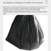 50pcs Extra Large & Thick Black Garbage Bags for Sanitation and Hotels, Commercial Large Garbage Bags