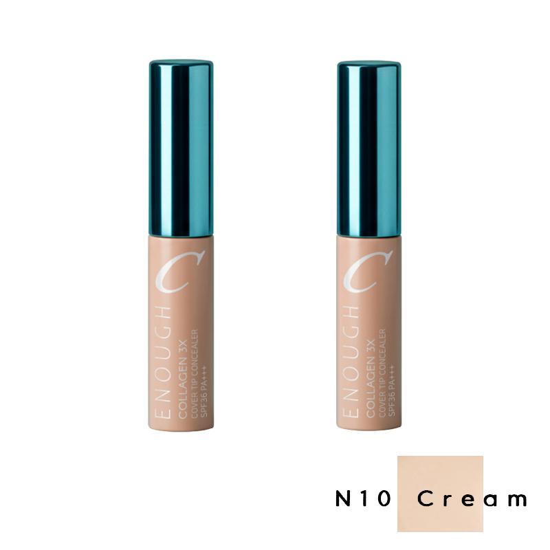 ENOUGH Collagen 3X Moisture Cover Tip Concealer SPF36 PA+++ 9g (9 Options)