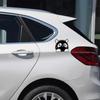 Vinyl Car 3D Panda Stickers Waterproof Simulation Panda Cars Decal  Car Accessories