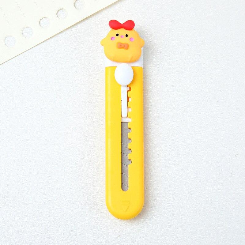 1pc Small Utility Knife Mini Cute Cartoon Cat Paw Box Cutter Lovely Letter Opener Kawaii  Creative Stationery Accessories