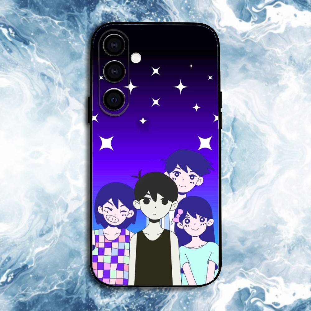 O-Omori Game Phone Case For Samsung Galaxy A73,A72,A71,A70,A53,A52,A51,Others Soft Black Shell