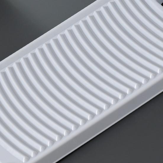 Tabla de lavar de 30 piezas, ergonómica, de amplia aplicación, ligera, resistente, antideslizante, tabla de limpieza de ropa, suministros para el hogar
