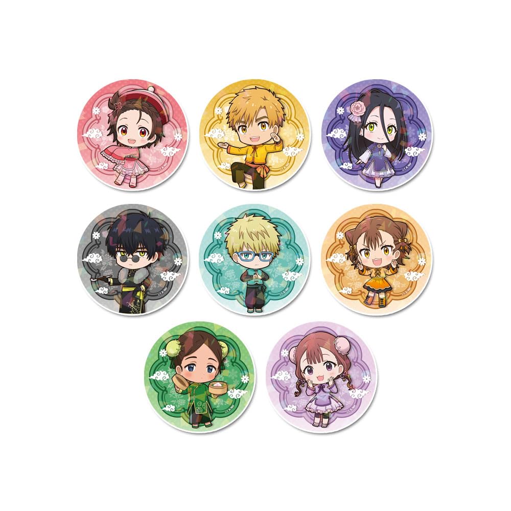 

Medalist Puchichoko Trading Hologram Can Badge China Version Box 8-Piece