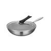 Triceratops 30cm 304 Stainless Steel Honeycomb Non-Stick Wok