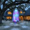 Idée Cadeau Rituel de Fête Décoration Fantôme Suspendu d'Halloween, Ornement à Suspendre Extérieur pour Jardin Porche Cour, Accessoires de Fête Résistants aux Intempéries Avant Effrayant