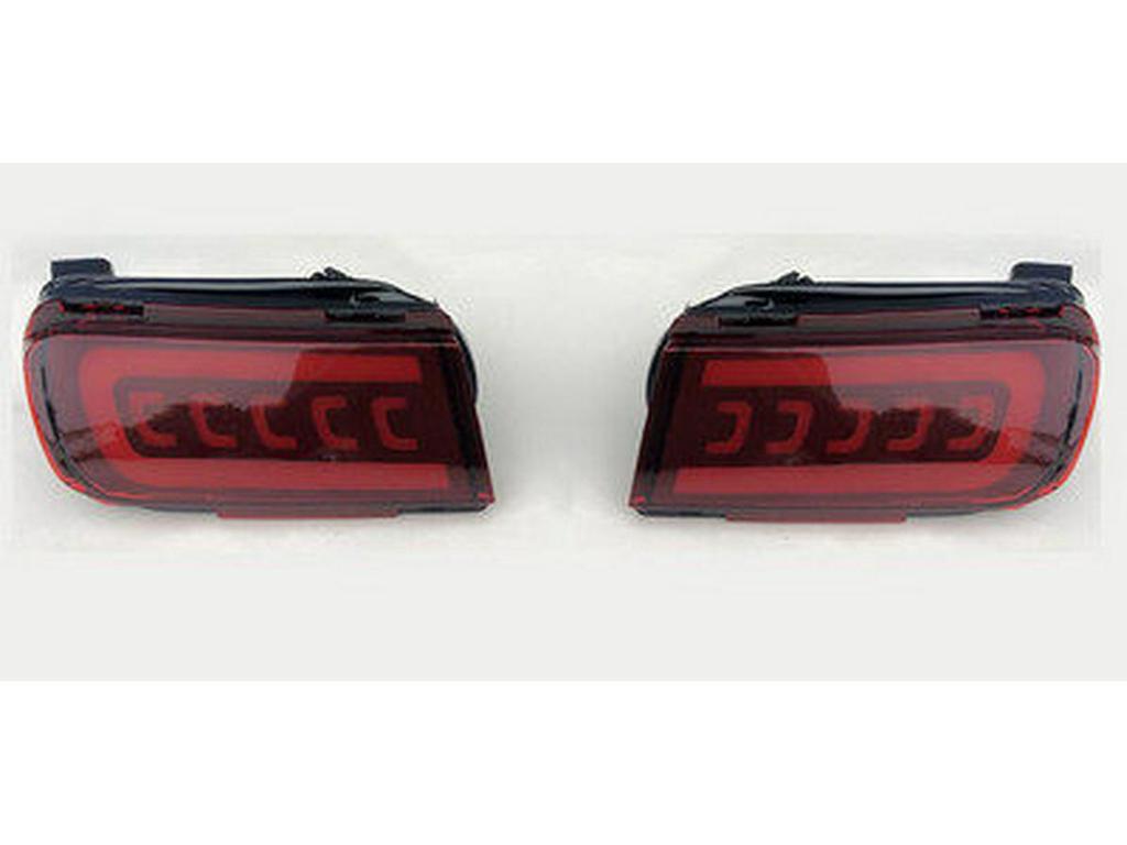 LED Bumper and License Plate Lights for Toyota Prado (10-20 models) - Spare Tire Cover Bright Strip Letter Stickers