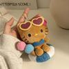 Adorable Cartoon Cat Plush Keychain Cute Kitty Bag Pendant Mini Stuffed Animal