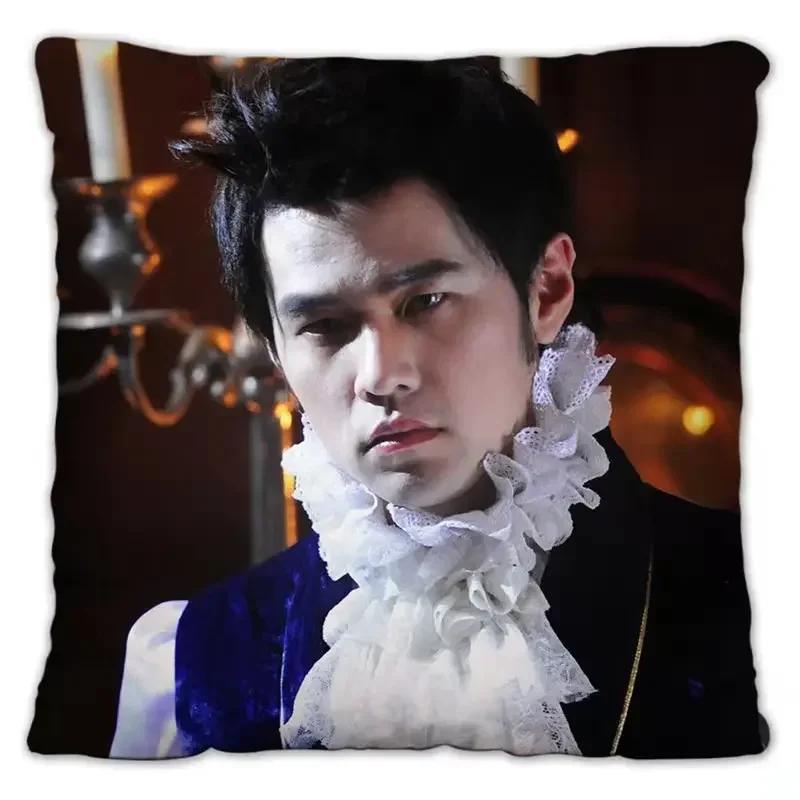 Pillowcase Same Paragraph Star Photo Poster Cushion Cover Star Surrounding Souvenir Home Decor Throw Pillow Cover