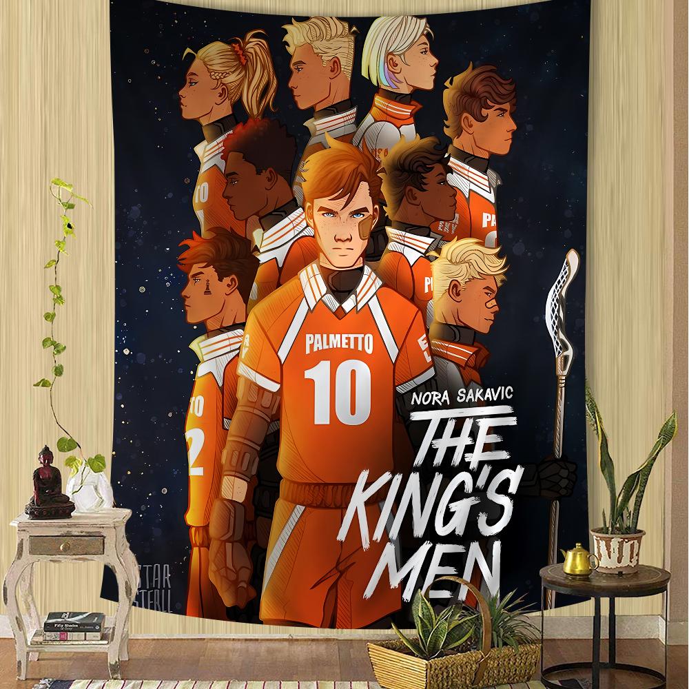AFTG All for the Game Cartoon Tapestry Wall Hanging Decoration Household Home Decor