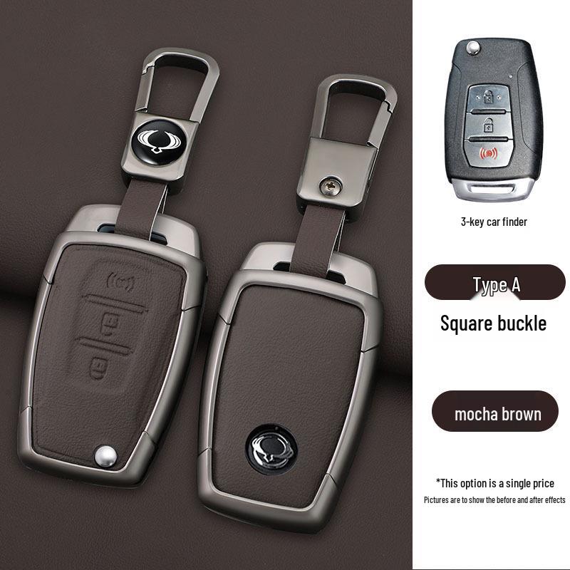 Metal Shell Key Cover & Buckle for SsangYong Korando/Rexton Remote