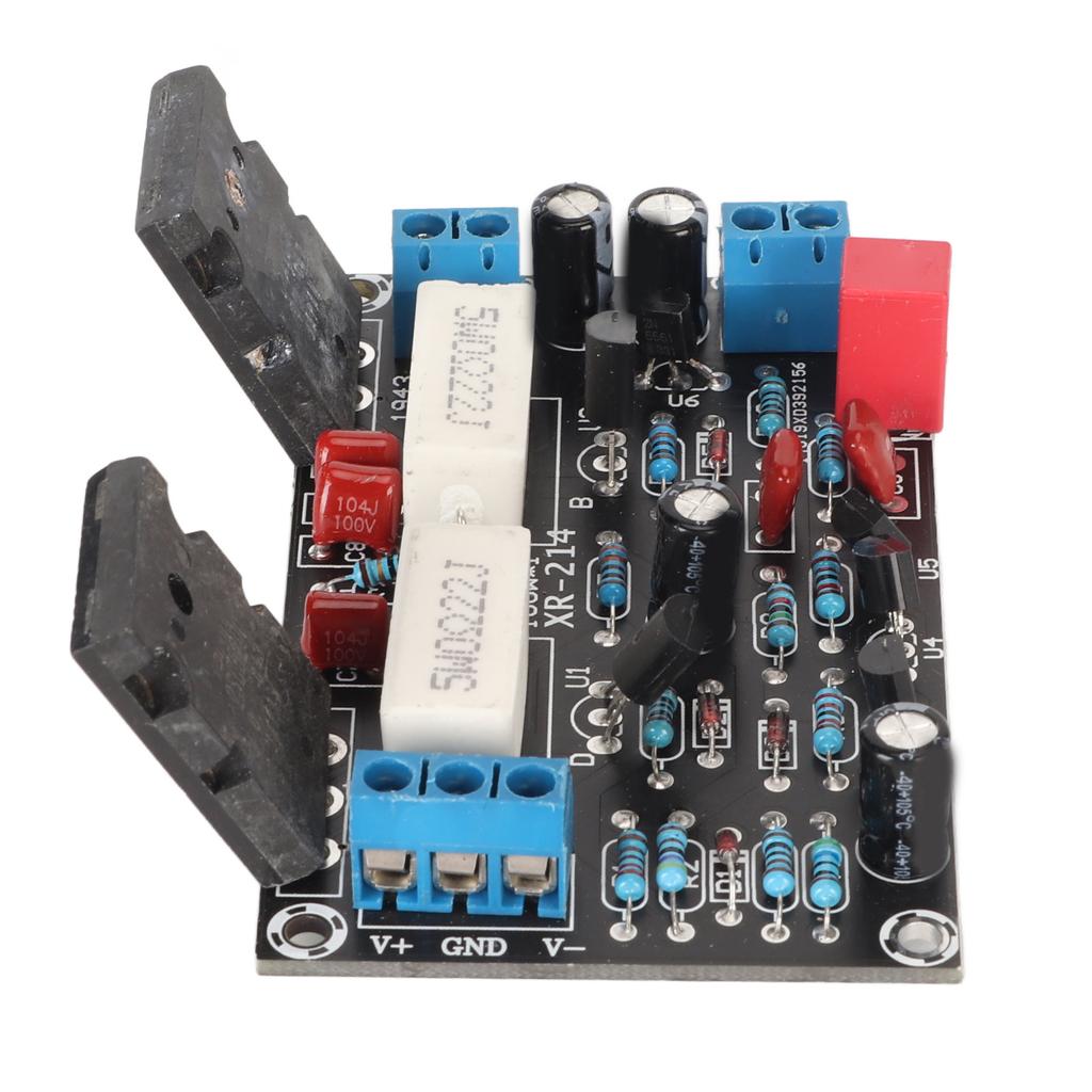Leistungsverstärkerplatine Mono Hohe Leistung 2SC5200 2SA1943 Leise 100W Verstärker Lautsprecher Schutzschaltung