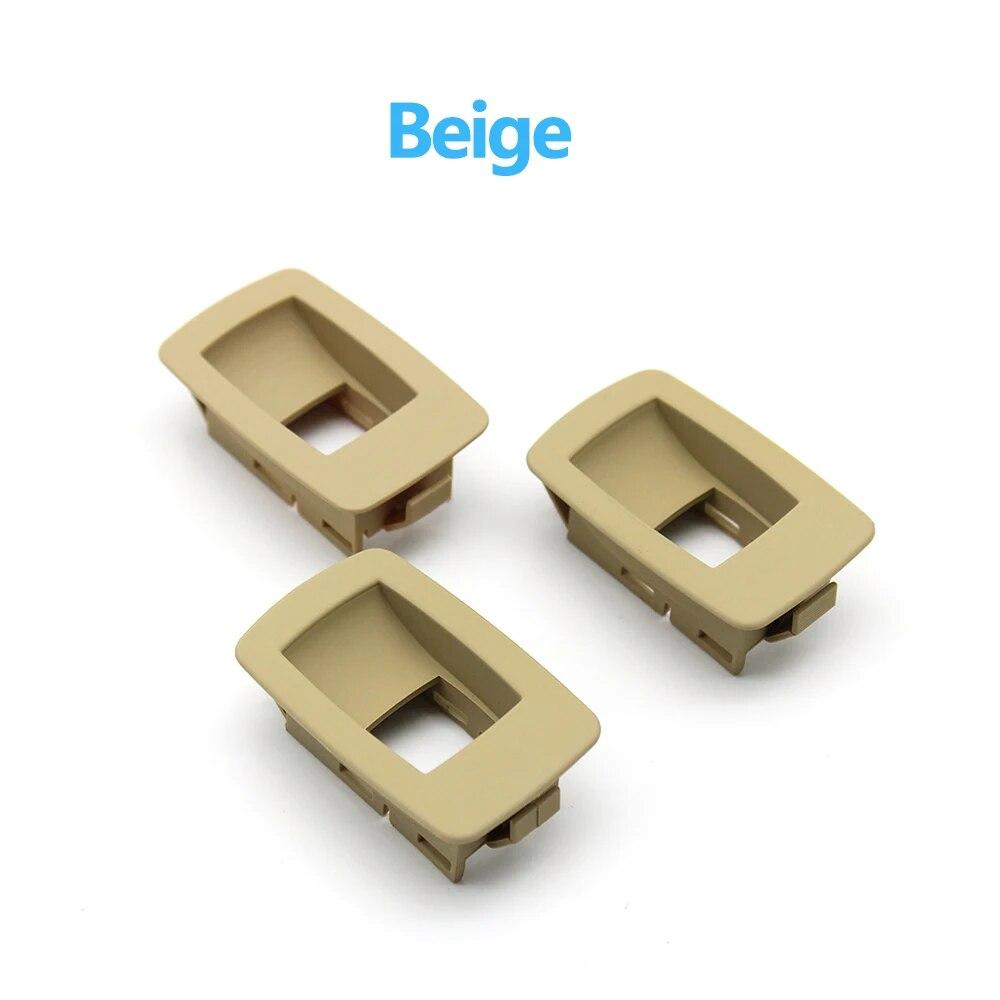 3pcs Front Rear Paasenger Door Window Switch Cover Panel Replacement For BMW 3 Series E90 E91 316 318 320 325 328i 2004-2012