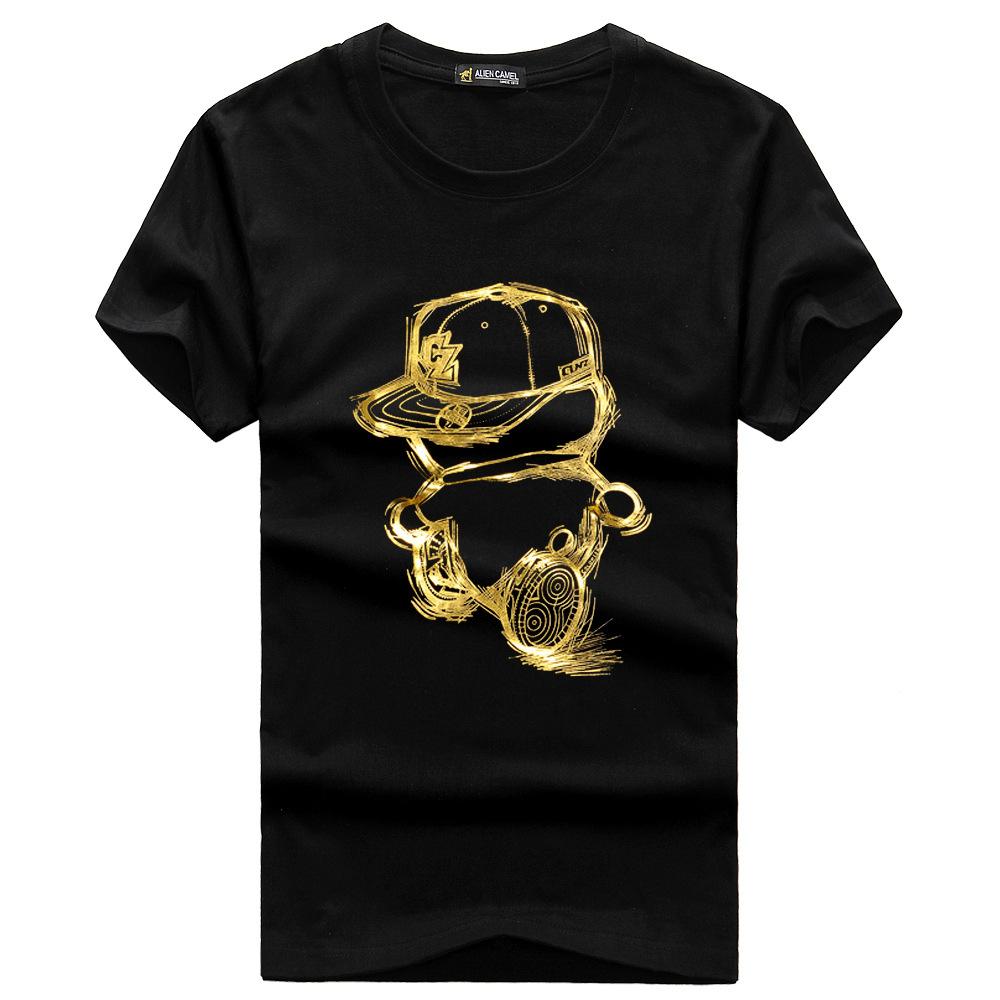 HNXC Men's Fashion Casual Summer Spring O-Neck Short Sleeve Blouses & Shirts Classic Exquisite