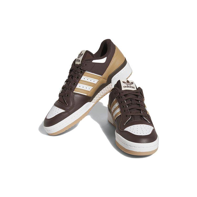 adidas Forum 84 Low ADV Dark Brown Ecru Tint Unisex Sneakers Cloud-White HP9087