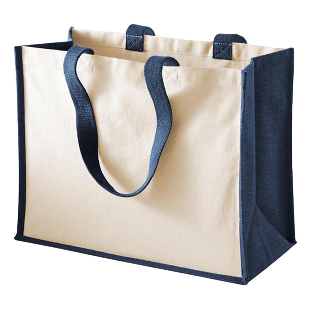 Westford Mill Classic Jute Printable Shopper Bag