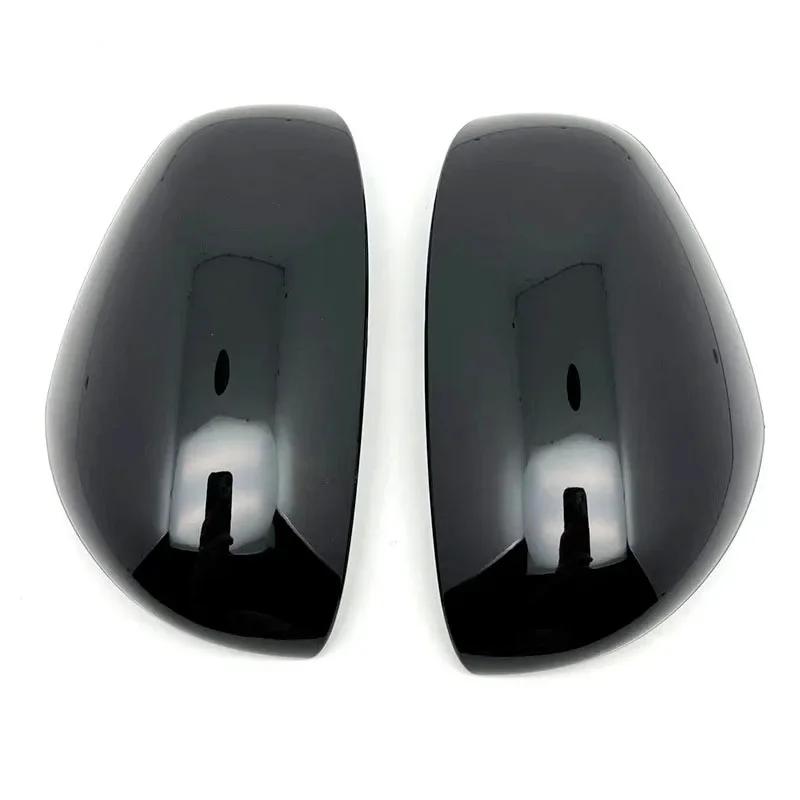 For Benz Smart Fortwo 2016-2024 Car Replacement Rearview Side Mirror Cover Wing Cap Exterior Door Housing Shell Trim ABS Carbon