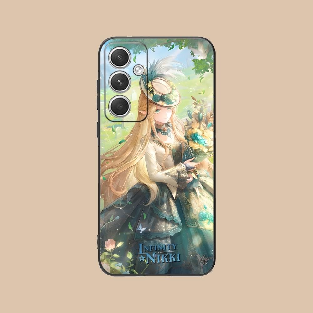 Infinity Nikki Mobile Smart Cell Phone Case for Samsung Galaxy S24 S23 S22 S21 S20 S10 S9 Plus FE Ultra Lite Black Cover Shell