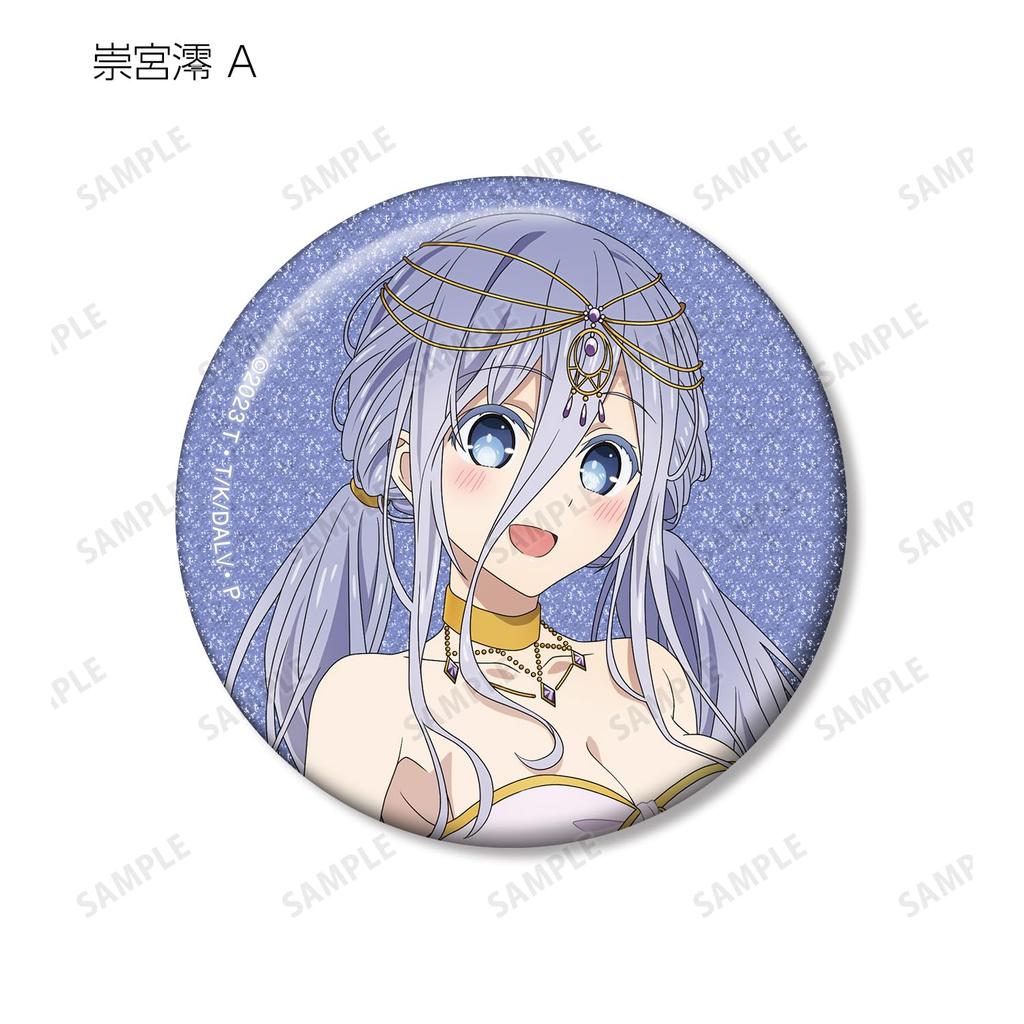 Date A Live V" Anime Original Illustration Dancer Ver. Trading Glitter Can Badge Box of 12