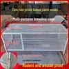 Extra Large Reinforced Chicken Coop with Anti-Weasel/Rat Wire Mesh for Poultry and Small Animals