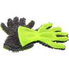 BokWin 2-Pack Car Wash Mitt Scratch Free, 5-Finger Microfiber Wash Mitts, Car Interior Exterior Cleaning Gloves, Auto Chenille Washing Sponge Kits
