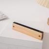 Diy White Embryo Wooden 16 Holes Little Harmonica Musical Instrument Kids Early Educational Enlightenment Toys