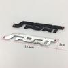 3D Sporty Personality Metal Car Decals for Side, Fender & Trunk