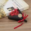Natural Dried Flower Mini Bouquet Flowers Wedding Decoration Photo Props (Red)