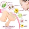 Silicone Ice Cube Roller Face Massager Shrink Pores Eye Puffiness Ice Facial Roller Beauty Ice Ball Mold Massage Skin Care Tool