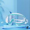 Swimming Goggles Big Frame Swimming Goggles Big Frame HD Wide View Anti-Fog UV Protection Swimming Goggles for Adults No Leaking