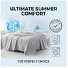 2026 Cooling Summer Blanket, Machine Washable Ice-Sense Quilt, Baby-Safe, Lightweight for Bed, Sofa, Student Dorm, Multiple Sizes